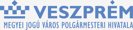 A Veszprém.hu honlap Polgármesteri Hivatal menüpontjára mutató logó linkje