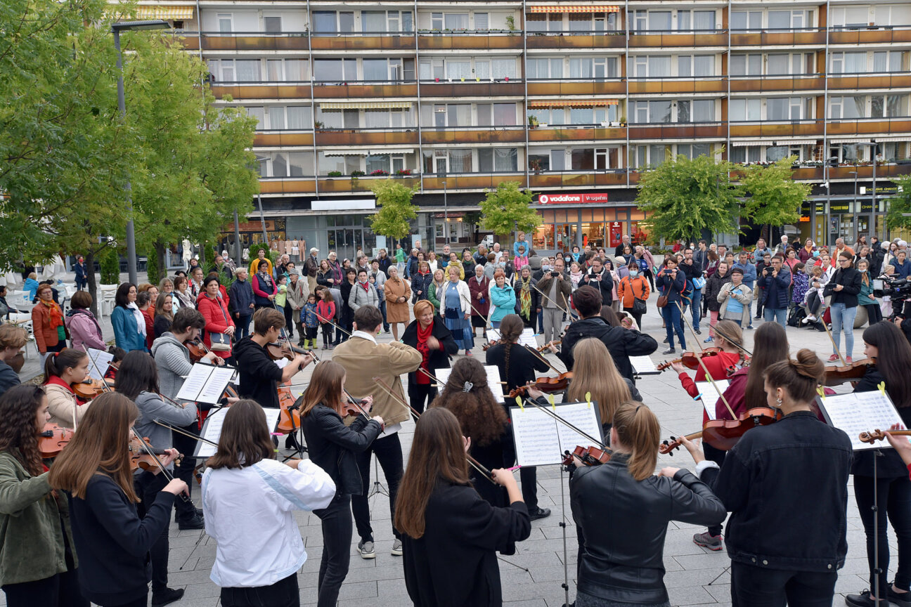 Zene Városa Flashmob