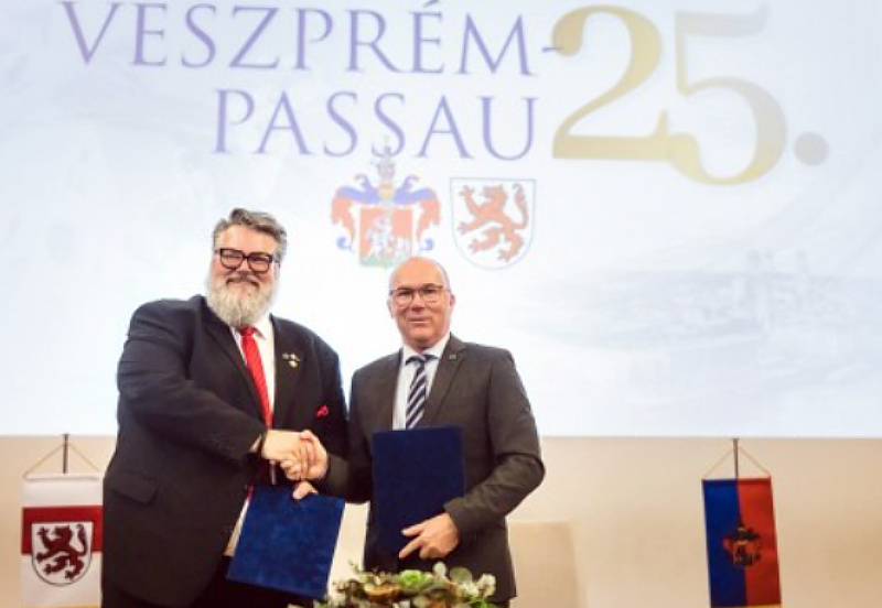 Passau és Veszprém polgármestere