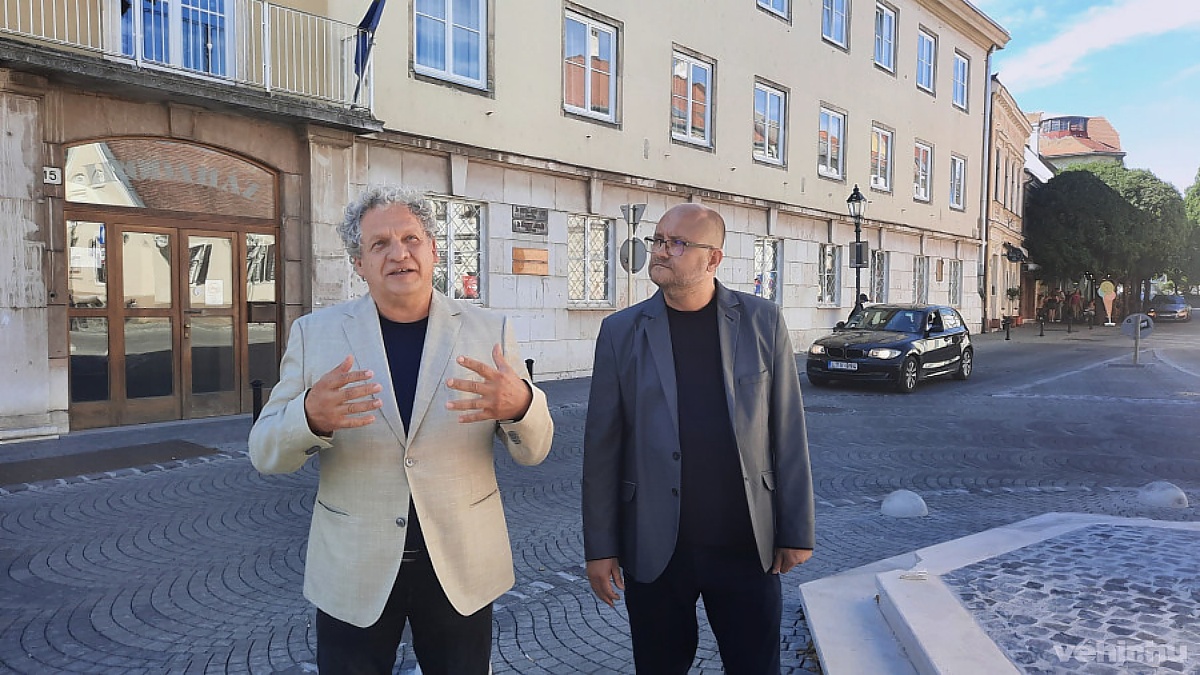 Adamecz Zoltán és Gerstmár Ferenc képviselők sajtótájékoztatója