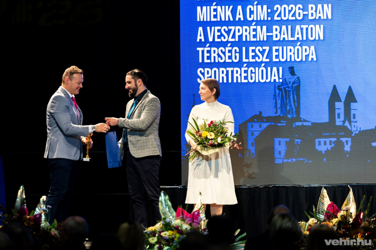 Ünnepi pillanatok a 2025. évi veszprémi Sportgáláról