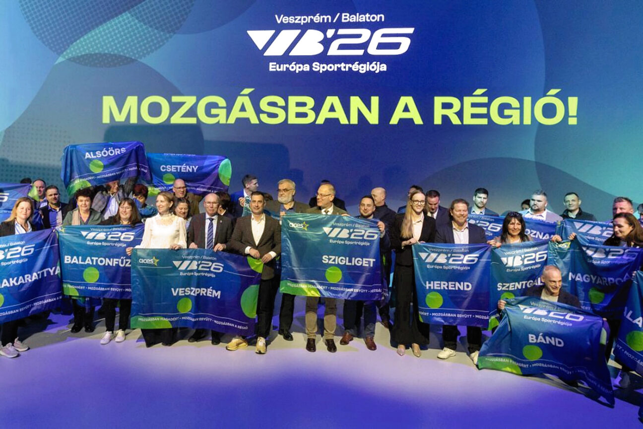 Az Európa Sportrégiója Év 2026 ünnepélyes megnyitója