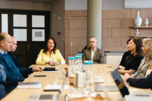 Nemzetközi projekttalálkozót tartottak a Városházán.