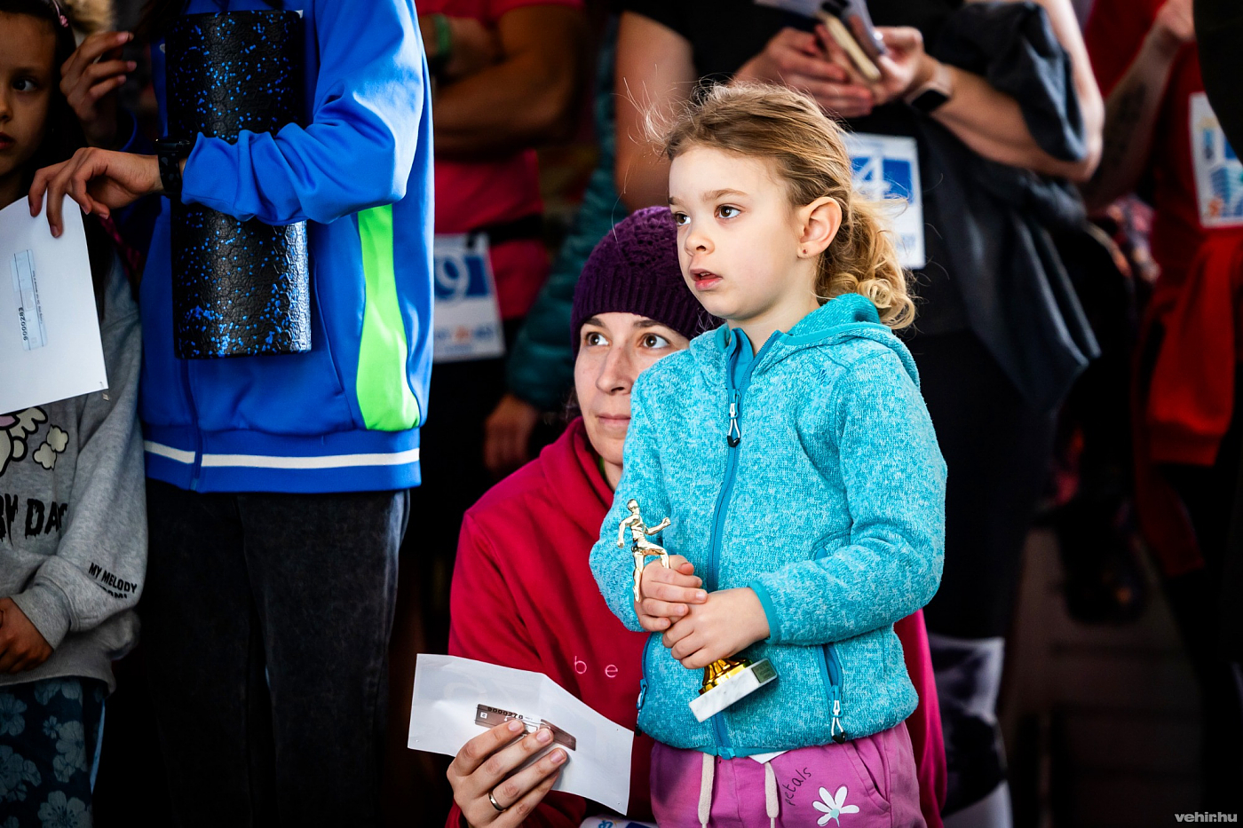 A négy éves Szabó Dóra is felfutott a 20-asra.