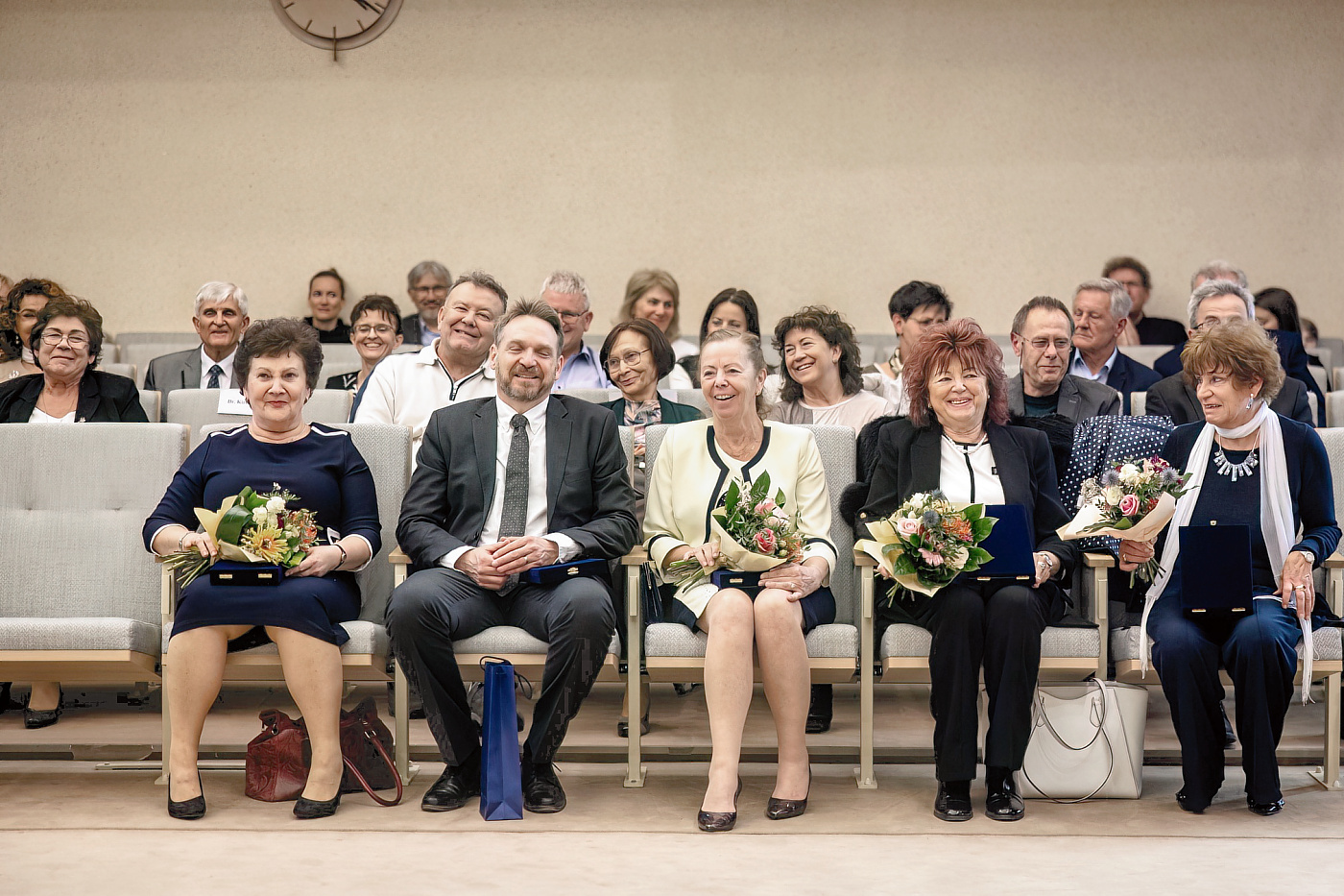 Az ünnepség résztvevői