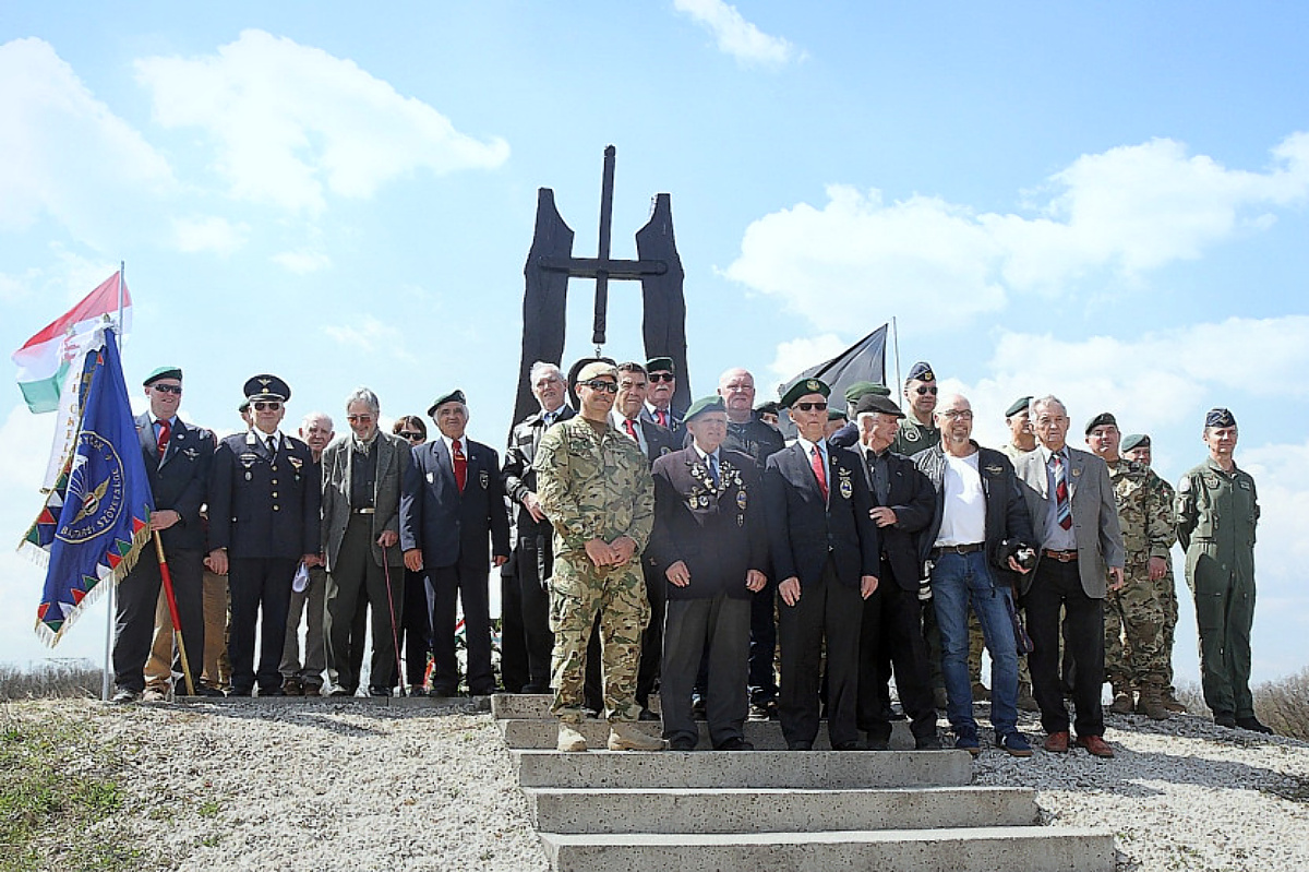 A megemlékezés résztvevői