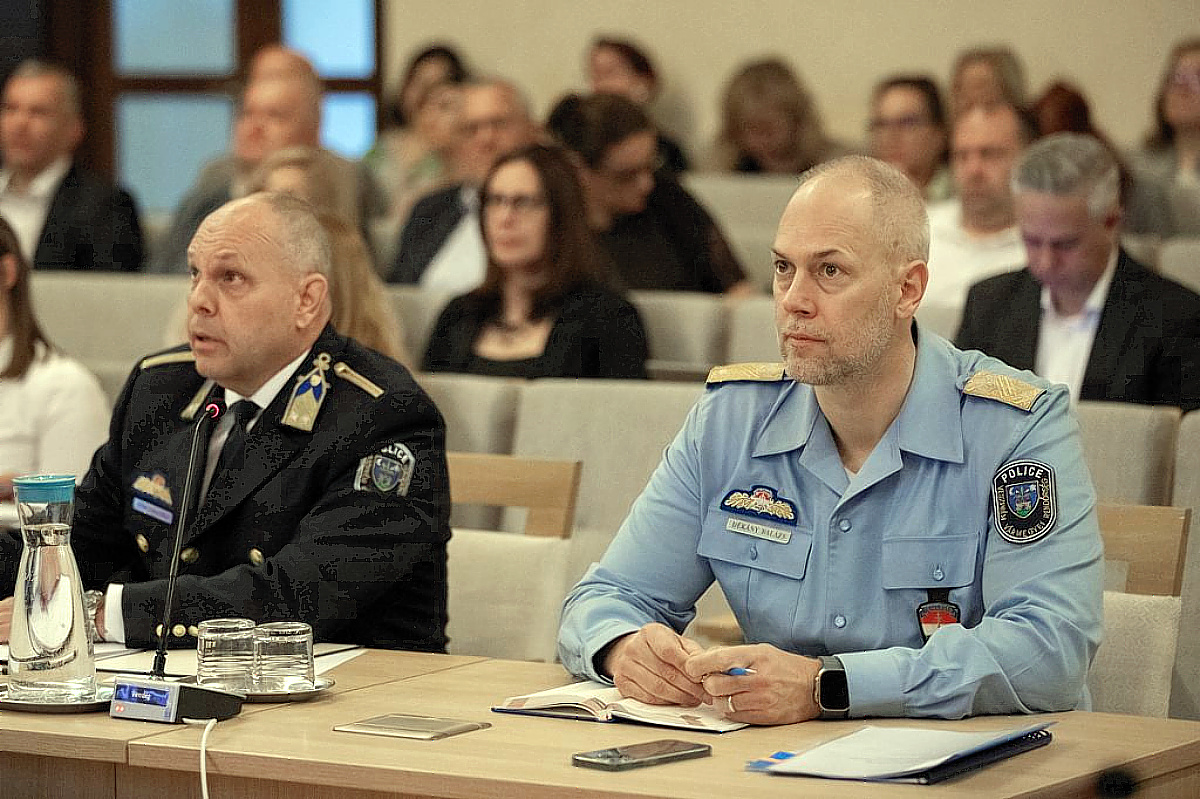 Közbiztonsági beszámoló a közgyűlésen