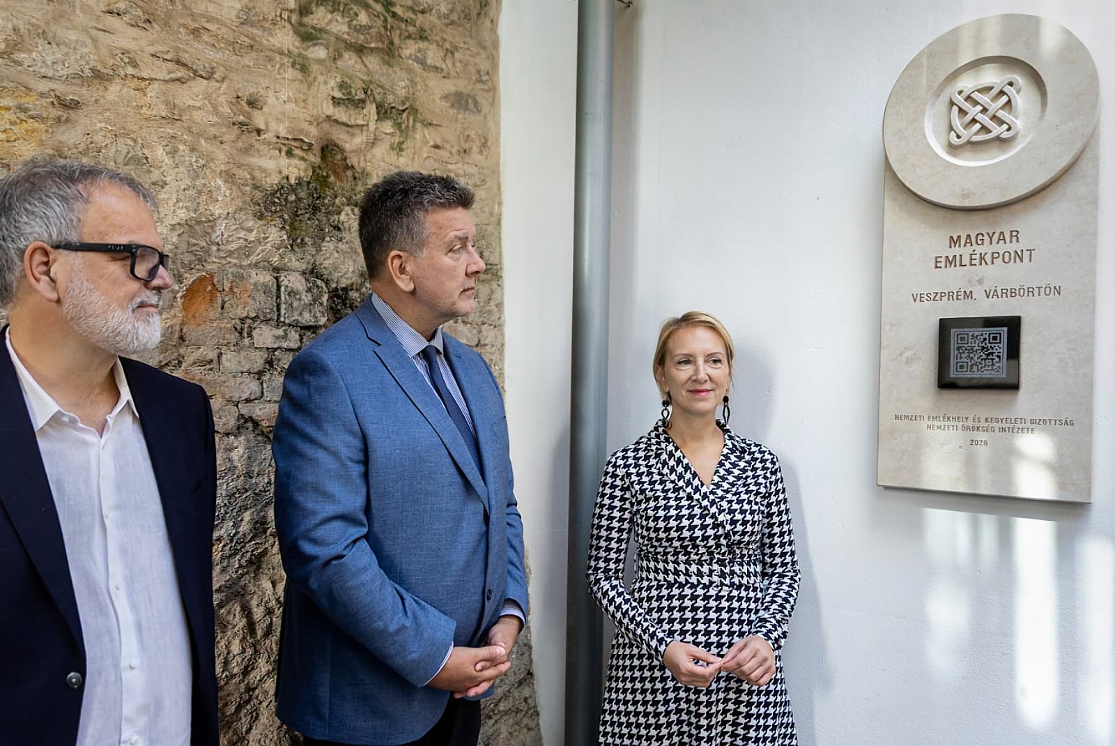Magyar Emlékpont tábla avatása