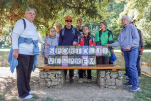 Nyugdíjasok és fogyatékkal élők sportoltak a Séd-völgyben